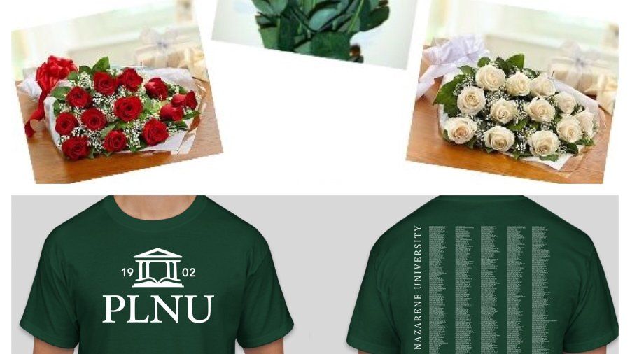 Flowers and T-shirts