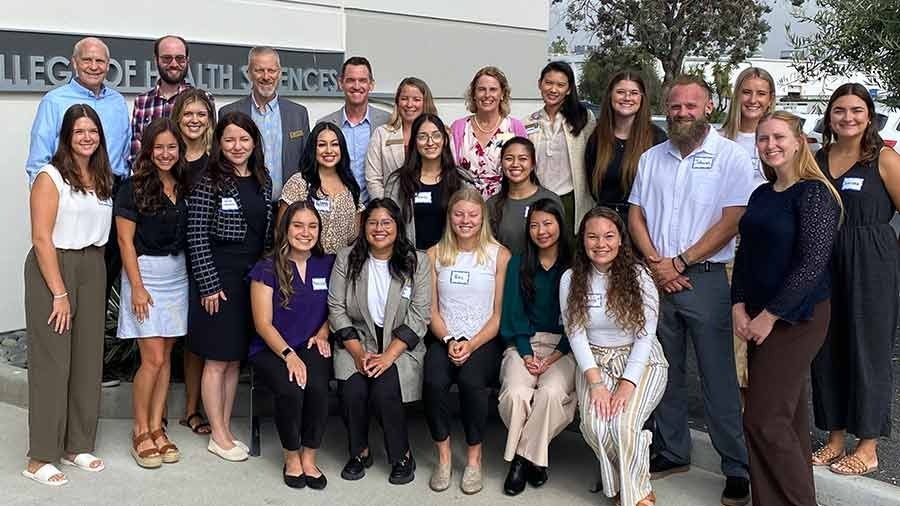 PLNU's first MSOT cohort gathers for a group photo