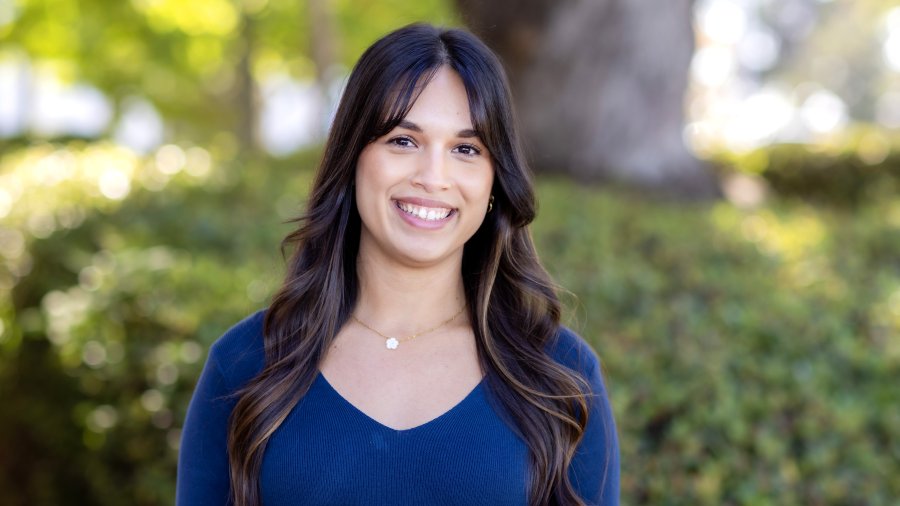 Portrait headshot of Sabrina Soria.