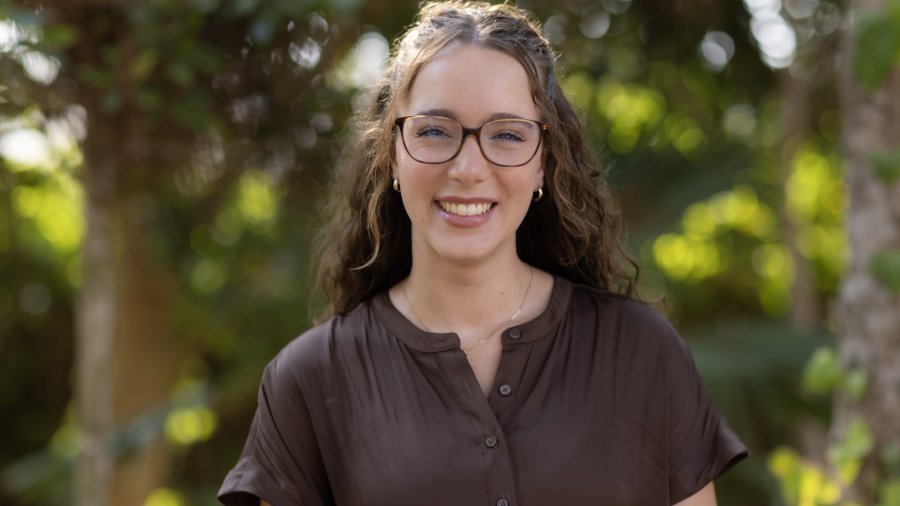 Portrait shot of Audrey Vazzana.