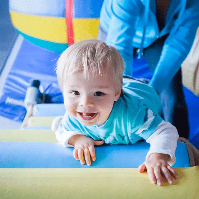 Occupational Therapist with a patient