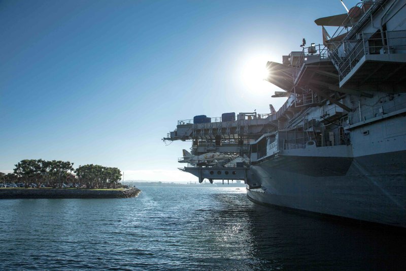 The Midway ship in San Diego