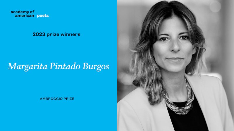 Margarita Pintado poetry prize image