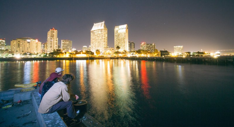 PLNU students explore San Diego at night
