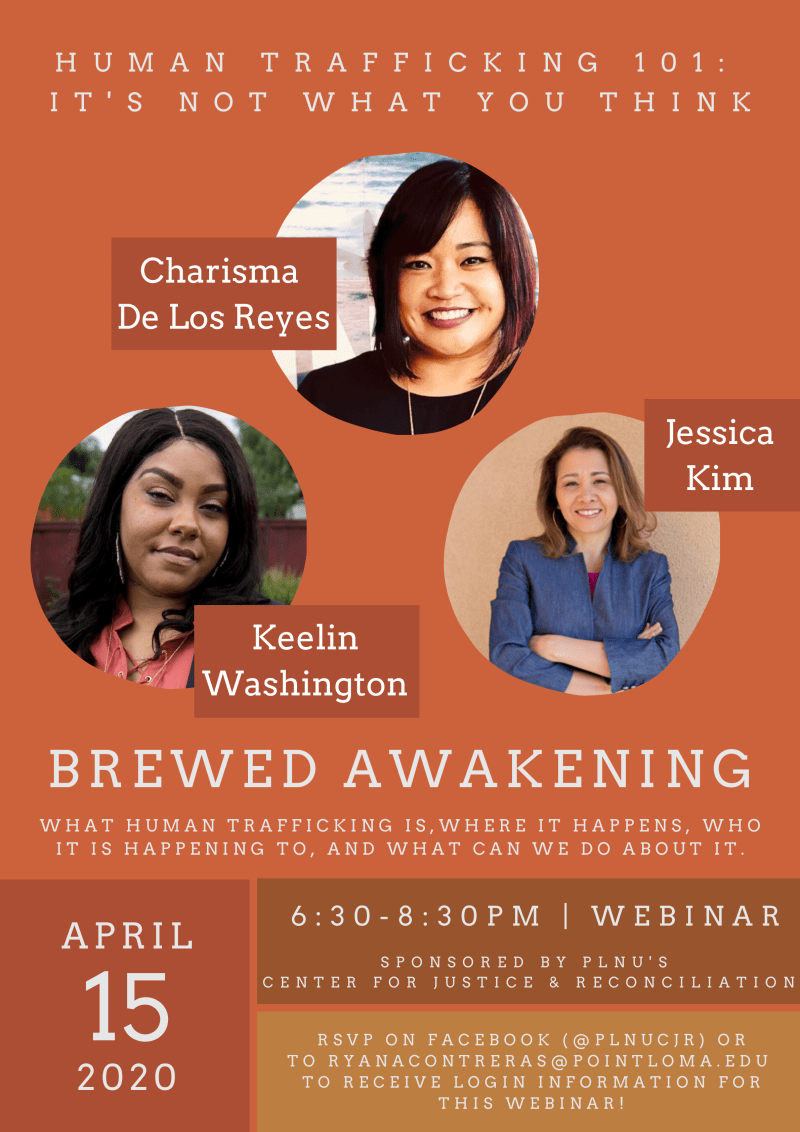 April 15, 2020 Brewed Awakening: Human Trafficking 101