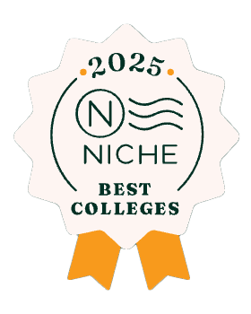 2025 Best Colleges Niche Badge