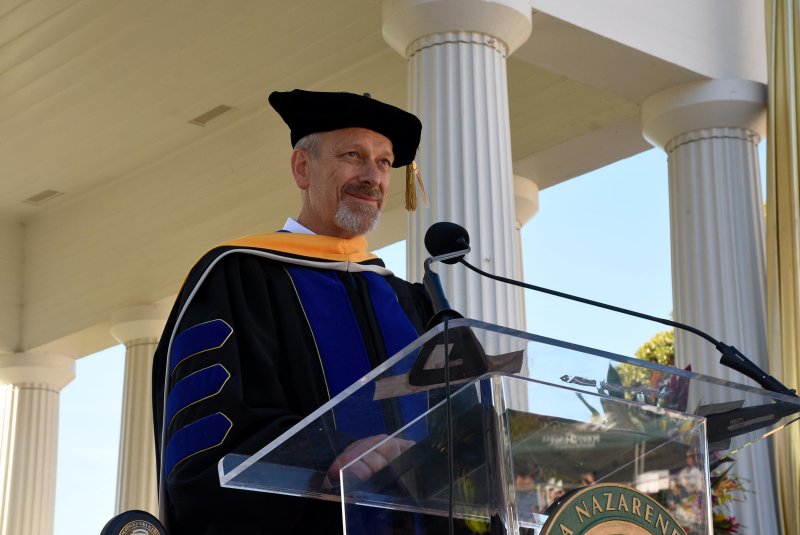 Commencement Kerry Fulcher Speaking