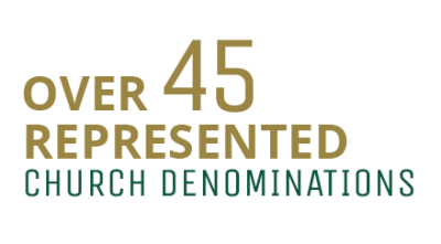 over 45 church denominations are represented at PLNU
