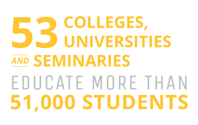 53 Colleges, Universities, and Seminars Educate More Than 51,000 Students