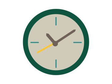 Graphic of a clock