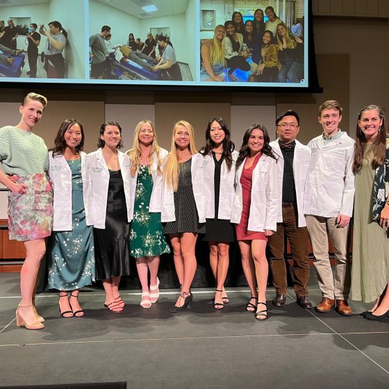 PLNU PA 1st White Coat Ceremony - group photo